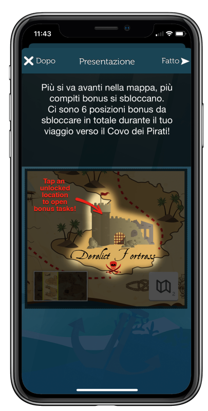 Baia dei Pirati 6 - App team building