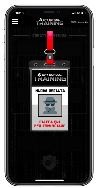 Spy School training - App team building